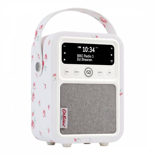 Viewquest VQMONTYCKSR Monty DAB Radio Cath Kidston Scattered Rose 