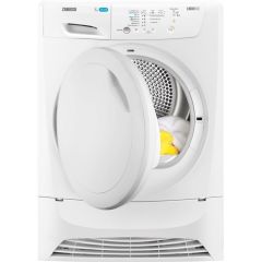 Zanussi ZDP7206PZ White Front Loading 7 Kg Condenser Tumble Dryer 